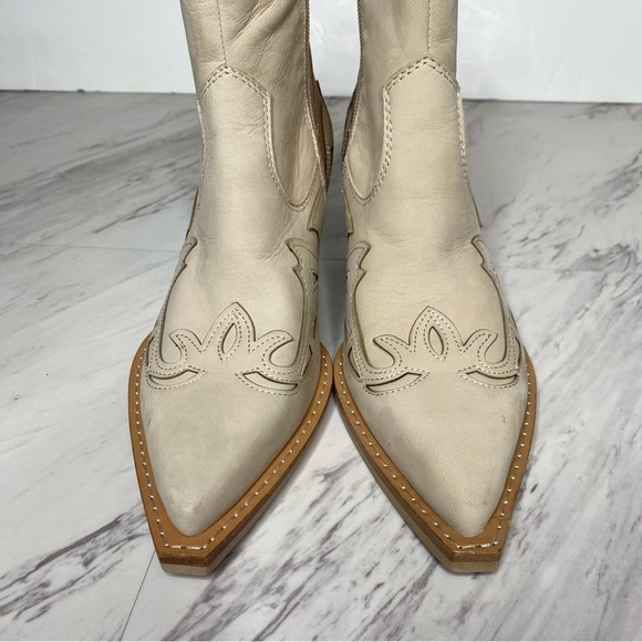 Dolce Vita Ramson Dune Multi Nubuck Western Bootie 6 1/2 - Picture 10 of 14